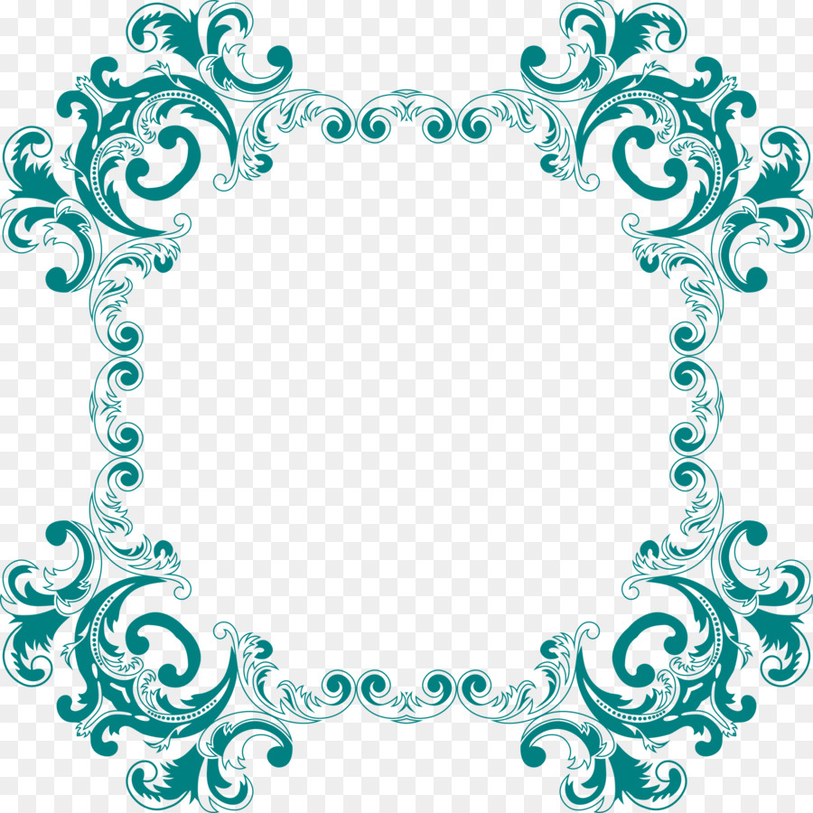 Moldura Decorativa，Quadro PNG