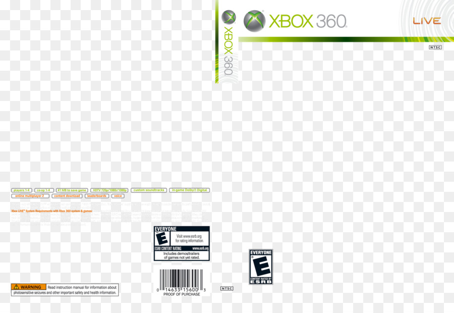 Capa Xbox 360，Console PNG