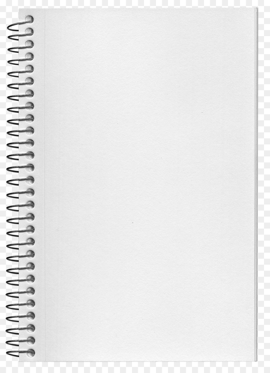 Caderno Em Branco，Espiral PNG