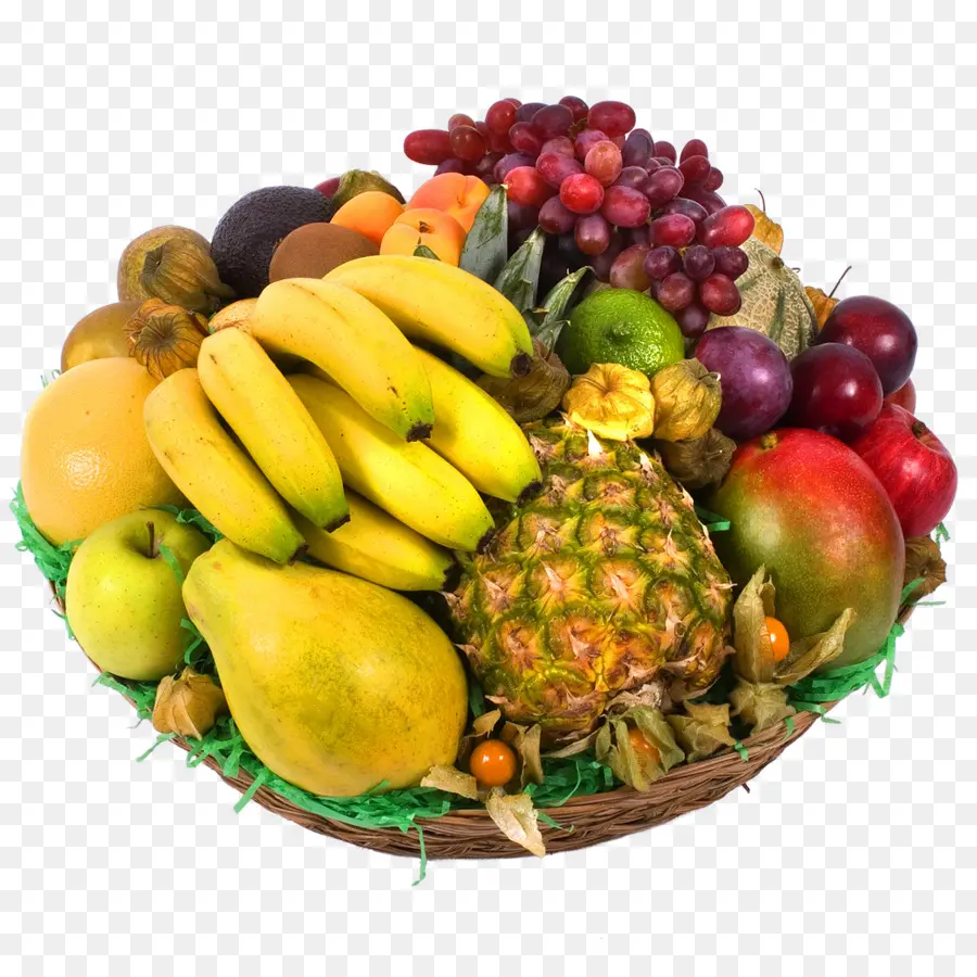 Cesta De Frutas，Frutas PNG