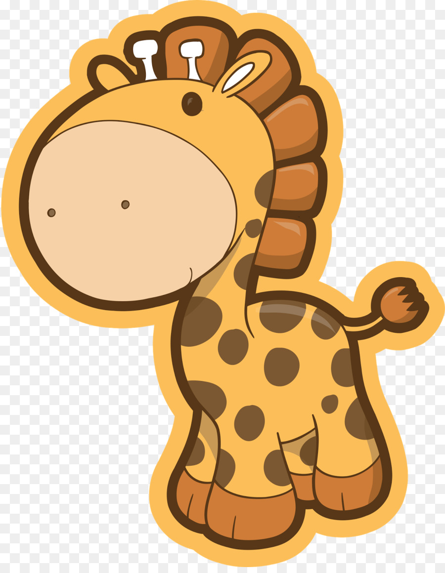 Girafa，Desenho PNG