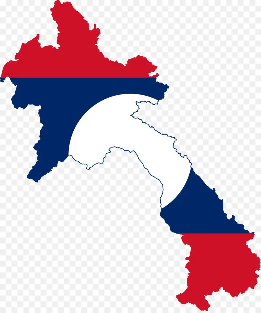 Mapa Do Laos，País PNG