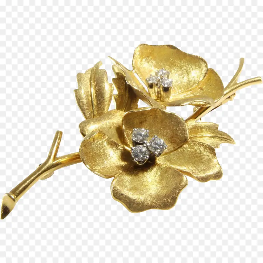 Broche，Ouro PNG