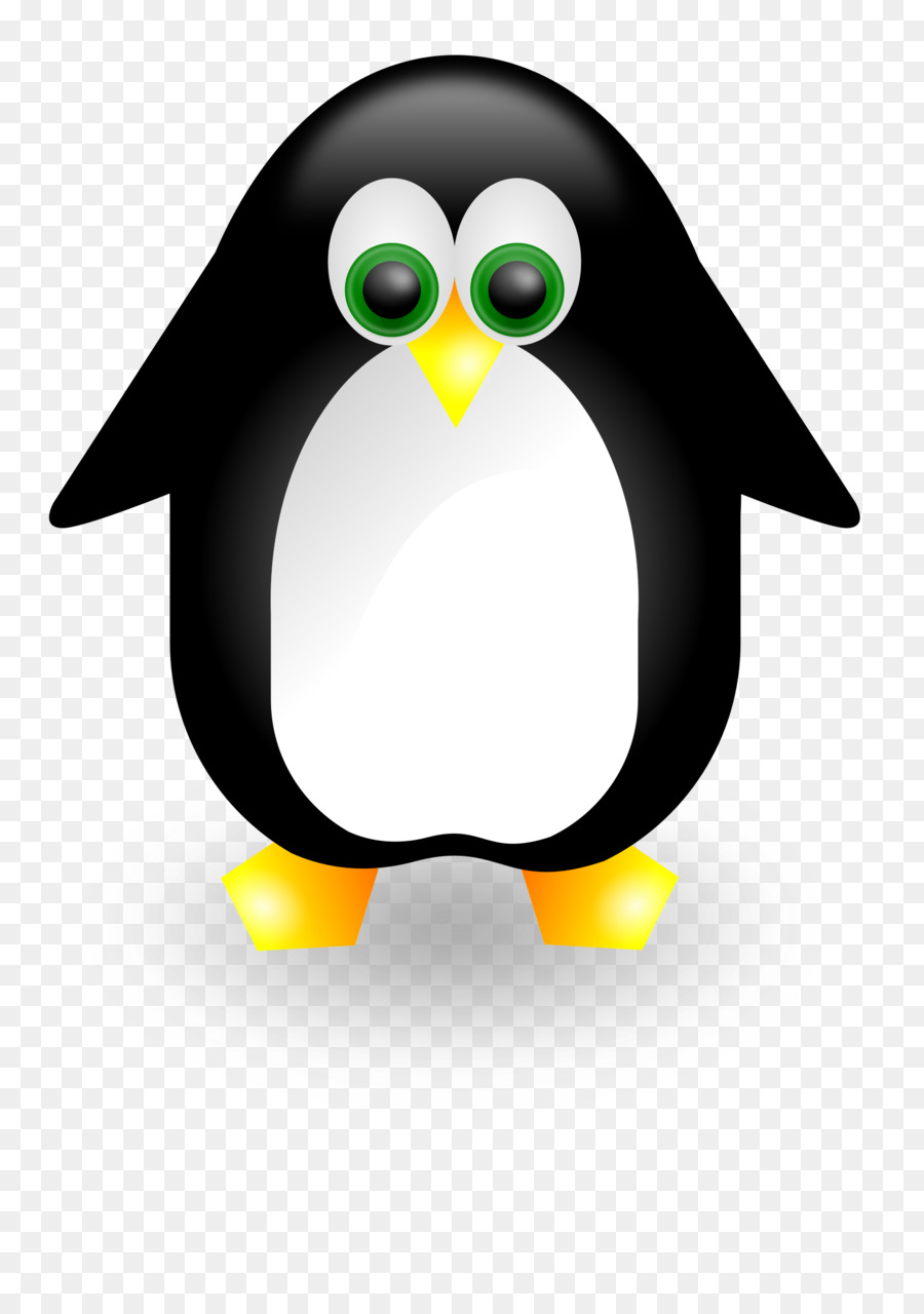 Pinguim，Azul PNG