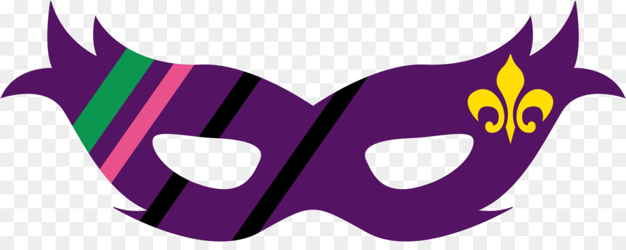 Máscara De Carnaval，Roxo PNG