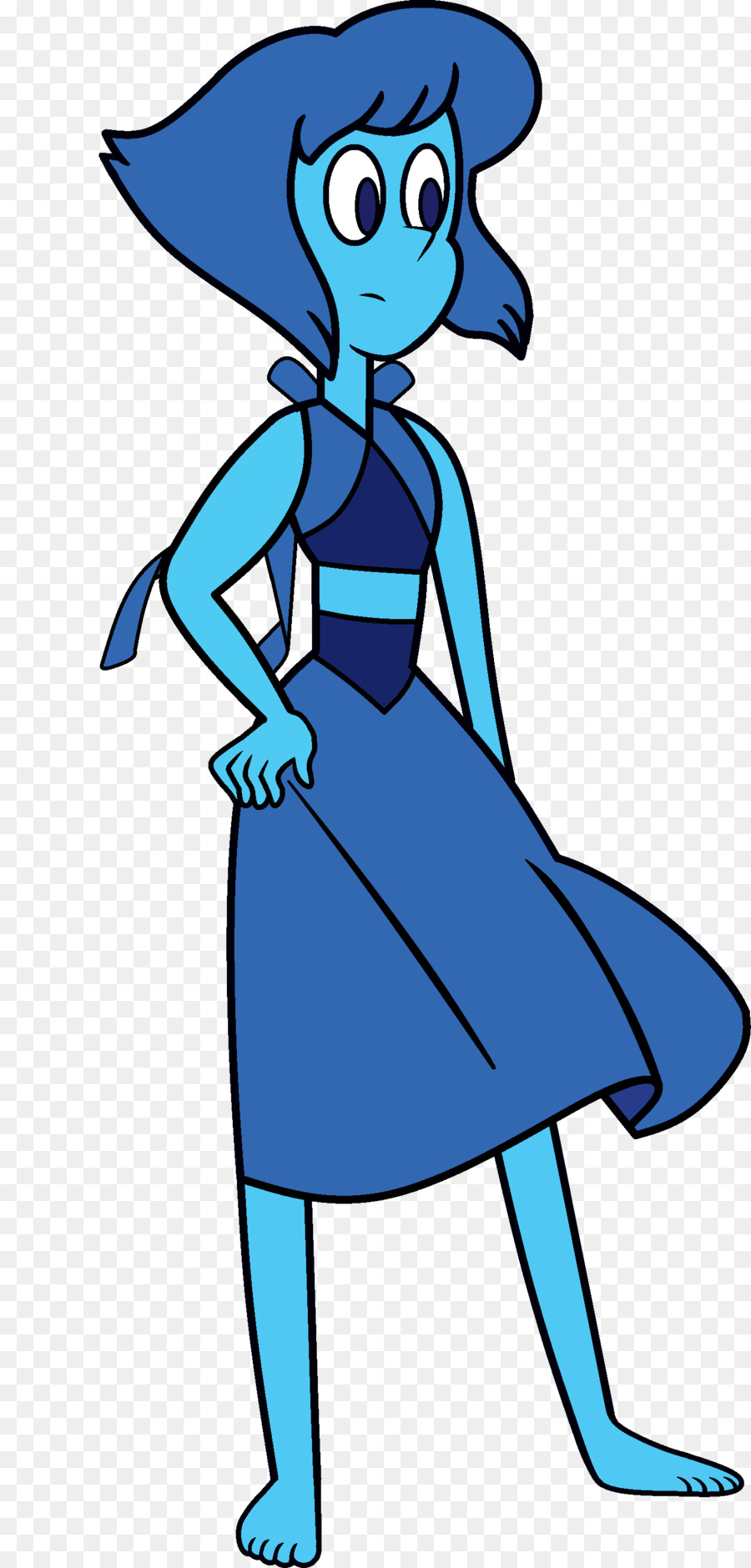 Personagem Azul，Desenho Animado PNG