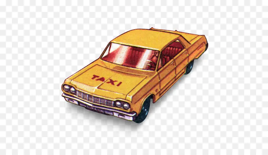 Táxi Amarelo，Carro PNG