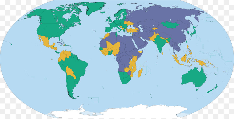 Mapa Mundial，Continentes PNG