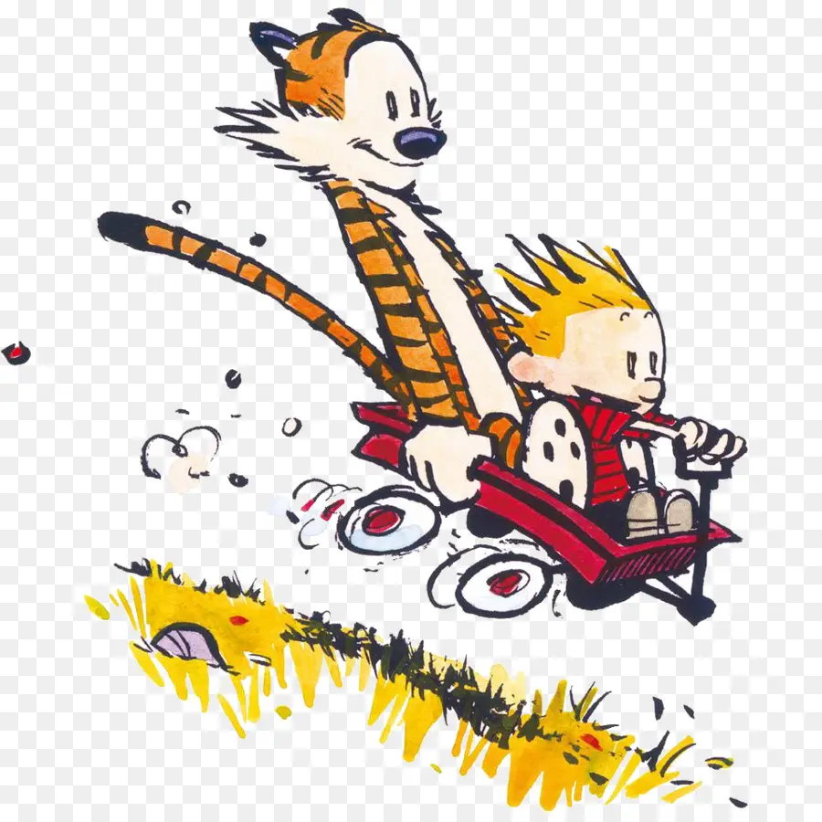 Calvino E Hobbes，Cômico PNG