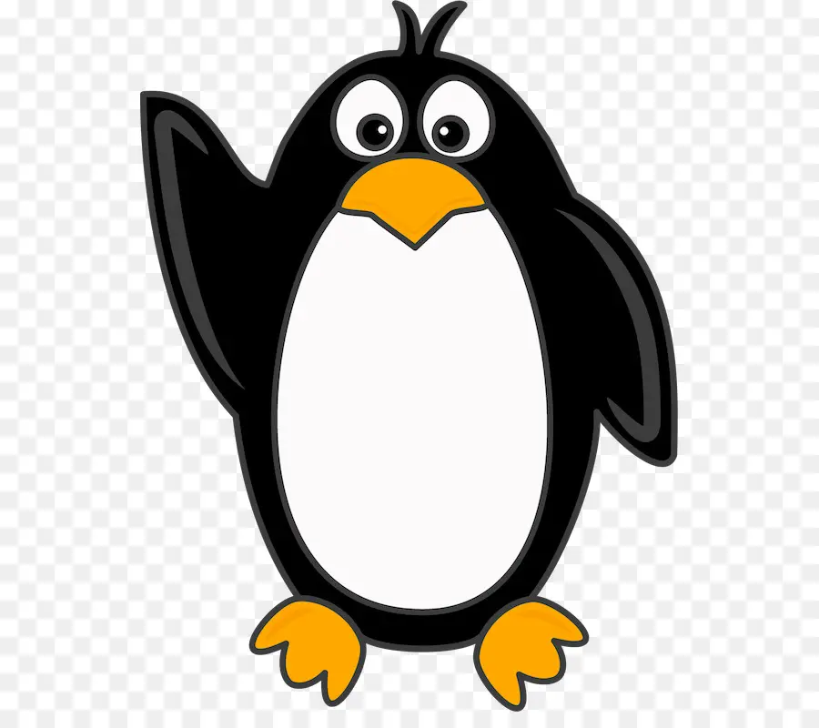 Pinguim Fofo，Desenho Animado PNG