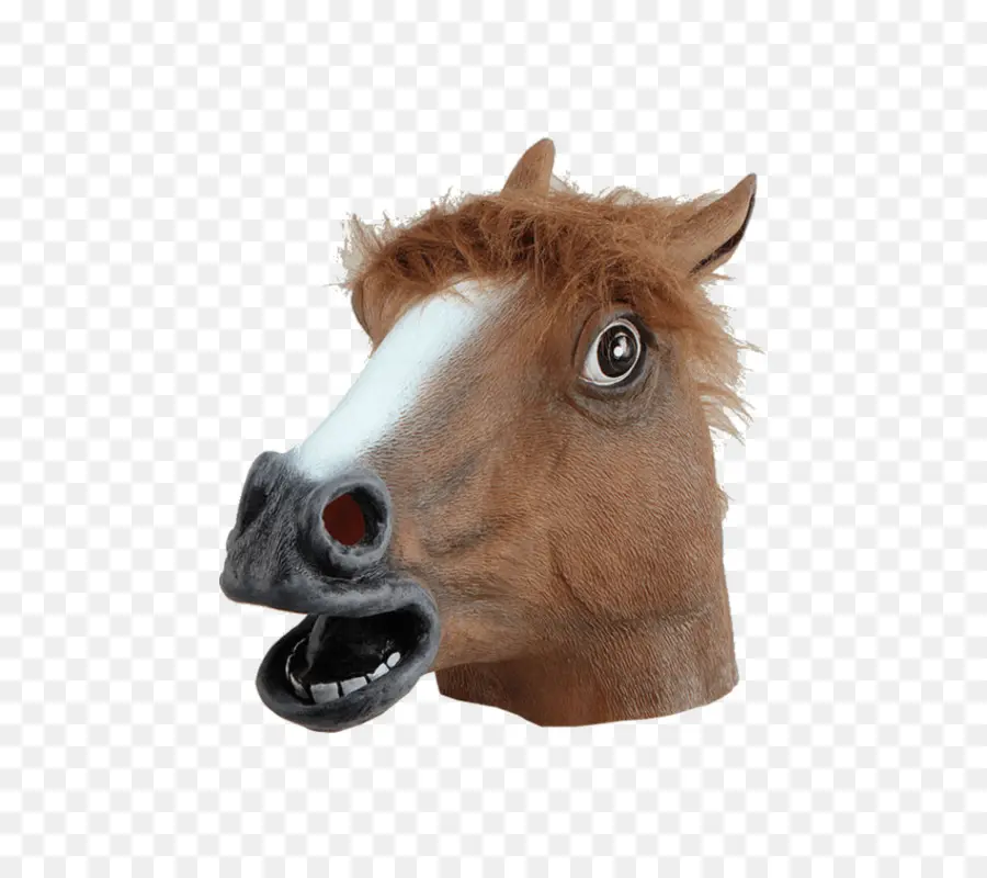 Cavalo，Máscara De Cabeça De Cavalo PNG