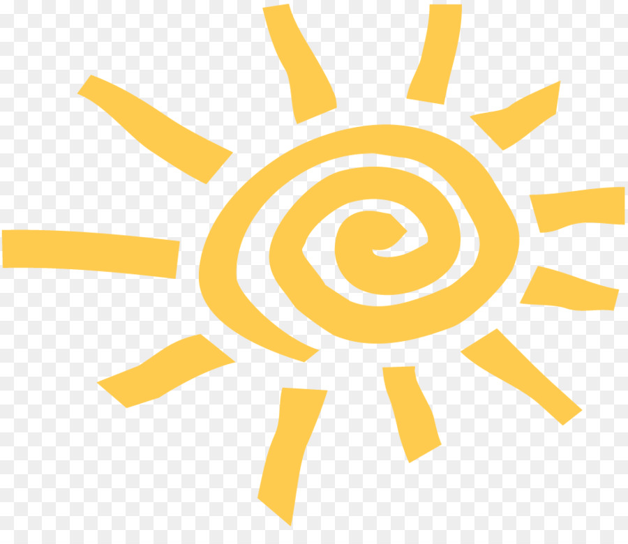 Ilustração Do Sol，Amarelo PNG