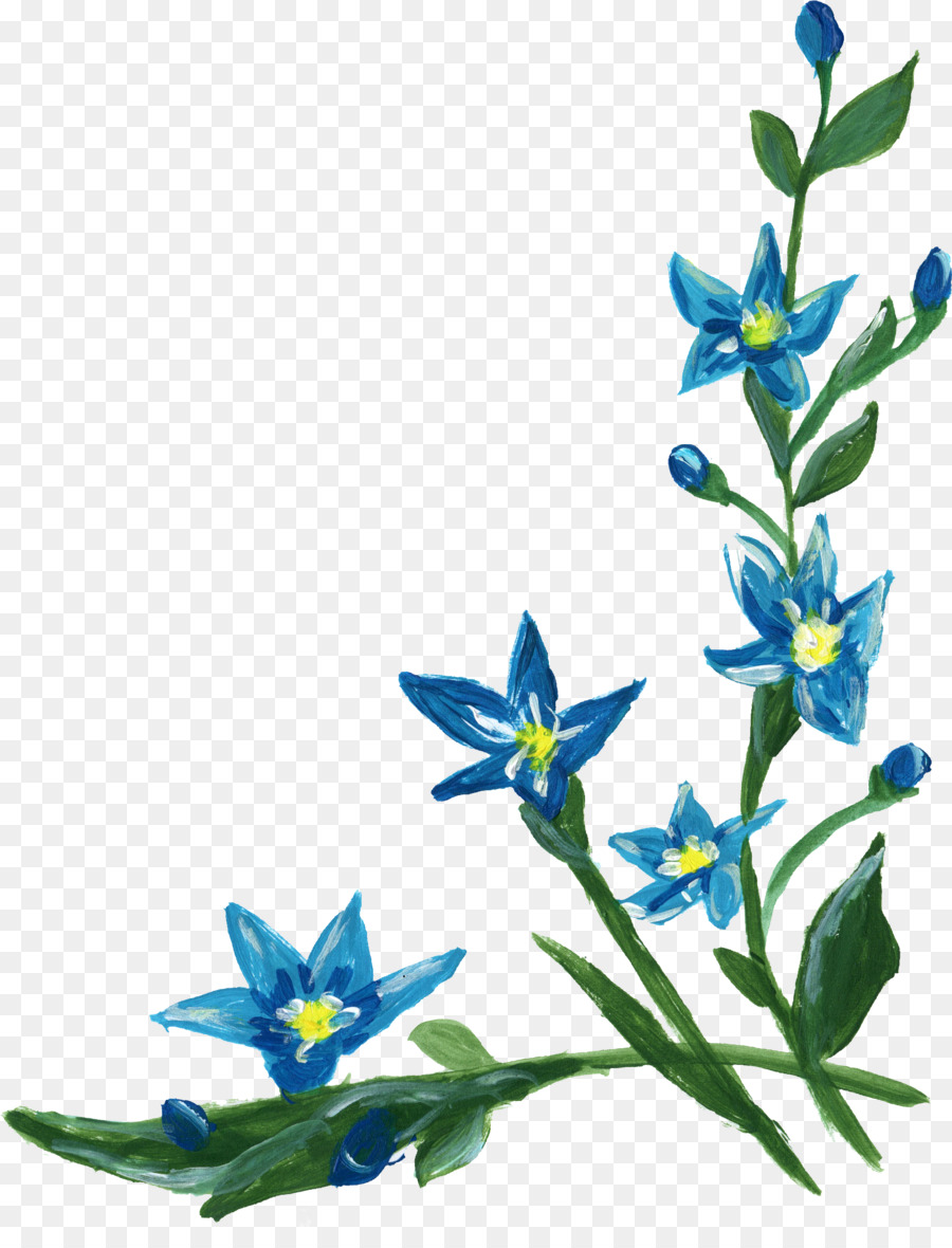 Flor, Azul, Flores Silvestres png transparente grátis