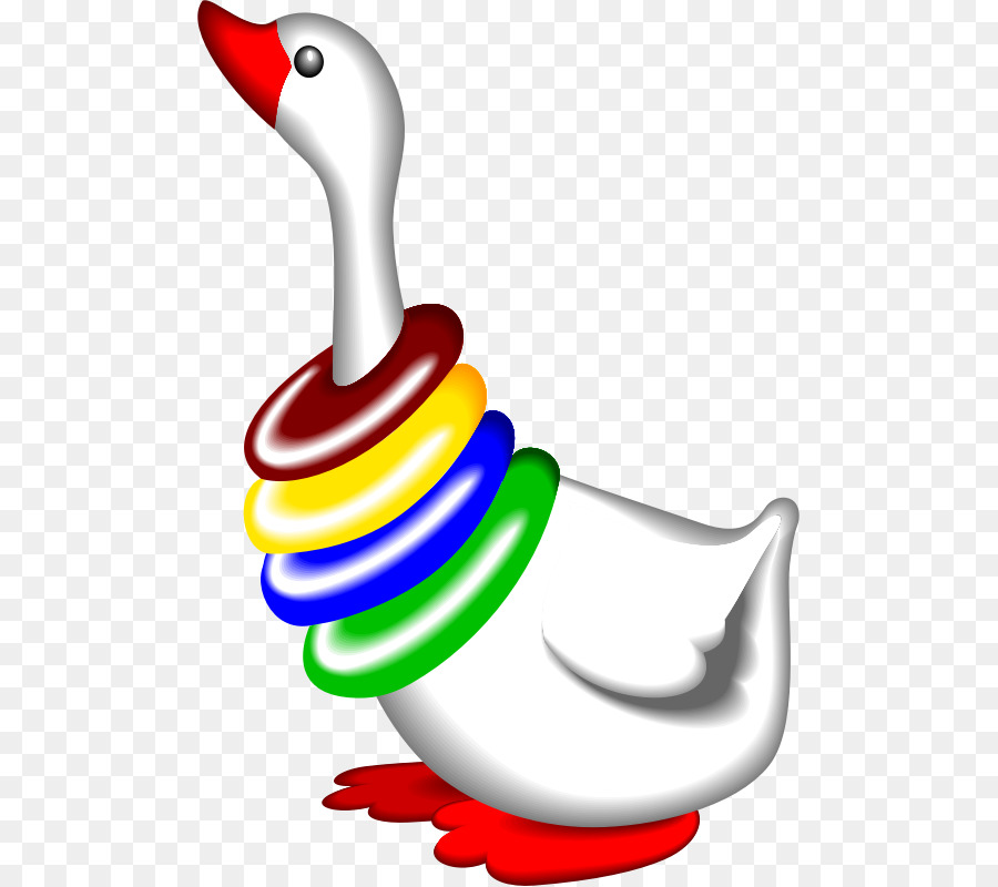 Pato De Brinquedo，Anéis Coloridos PNG