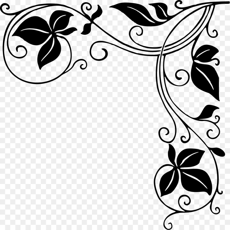 Desenho Floral，Folhas PNG