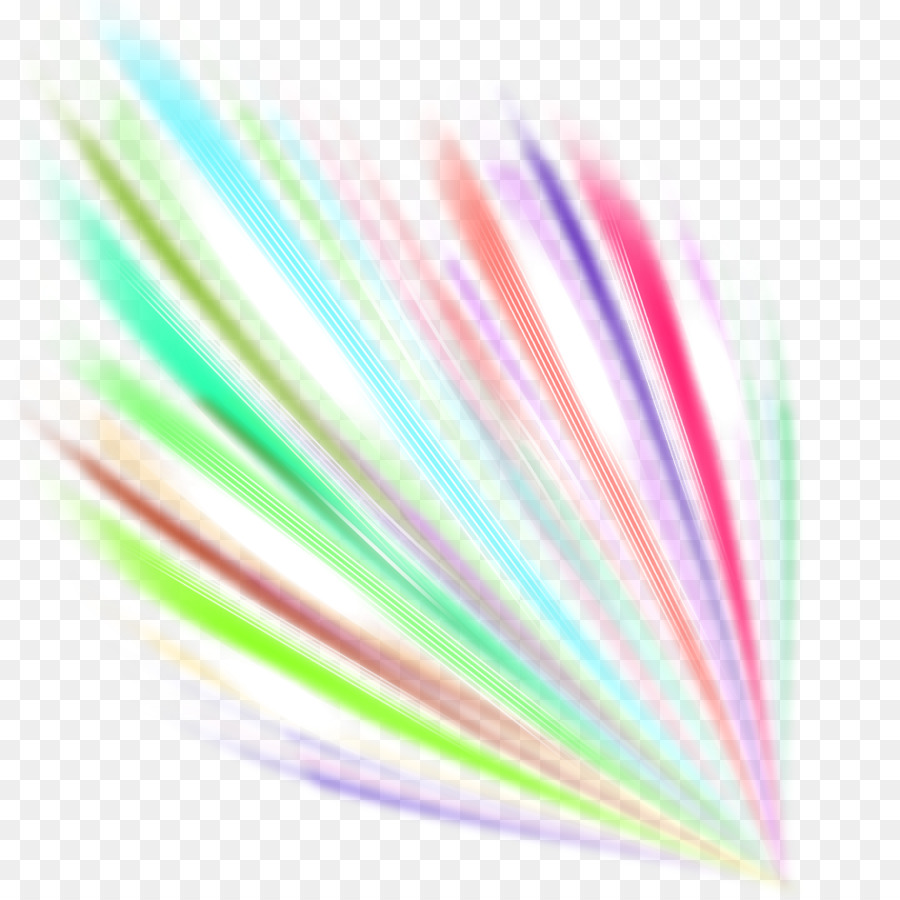 Raios Laser，Colorido PNG