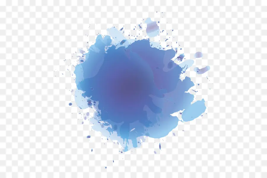 Pintura，Azul PNG