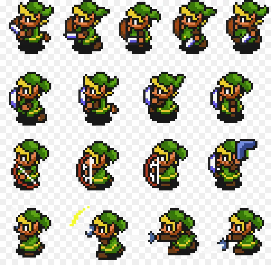 Legend Of Zelda A Link To The Past，Sprite PNG