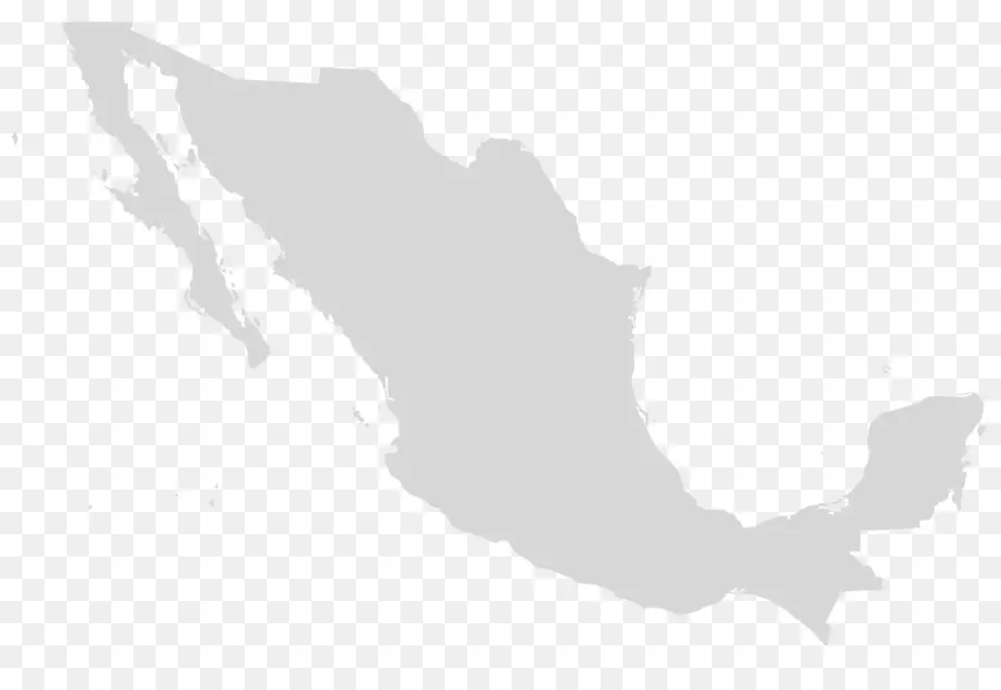 Mapa Do México，País PNG