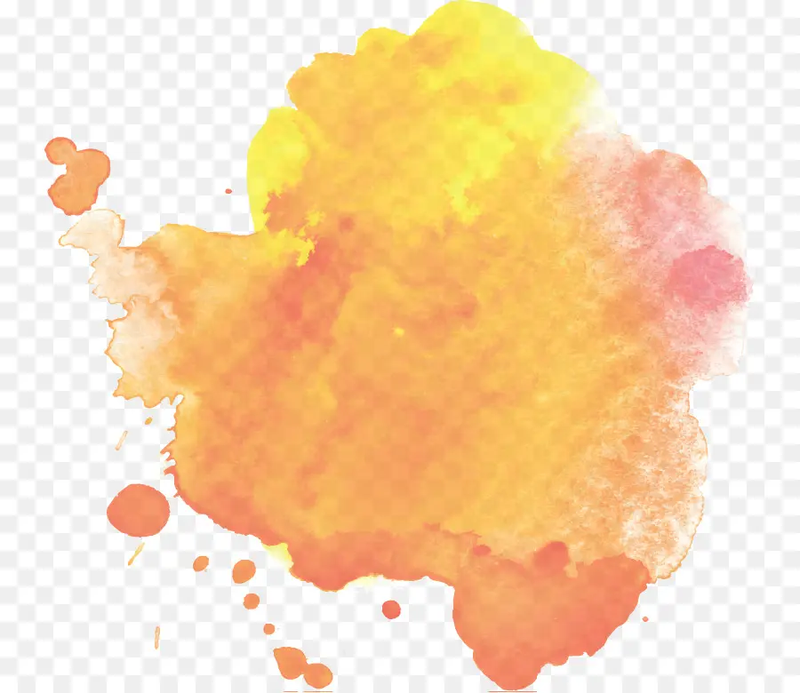 Respingo De Aquarela，Pintar PNG