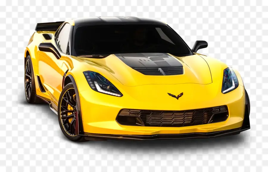 Carro Esportivo Amarelo，Veículo PNG