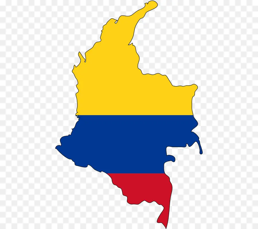 Colômbia，Mapa PNG
