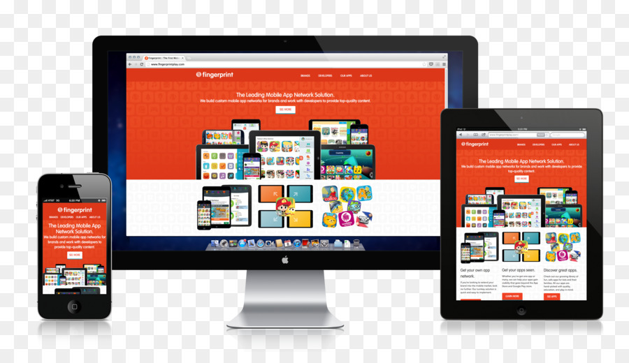 Desenvolvimento Web，Responsive Web Design PNG