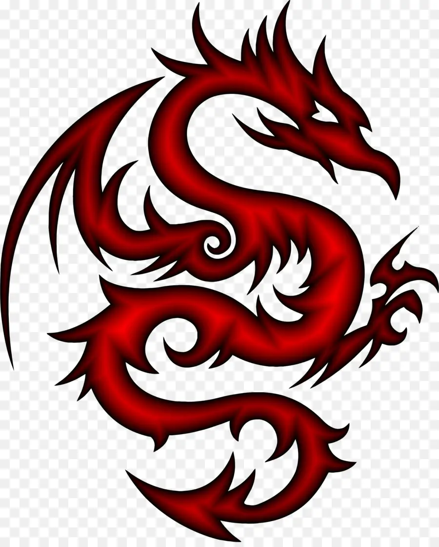 Dragão，Vermelho PNG