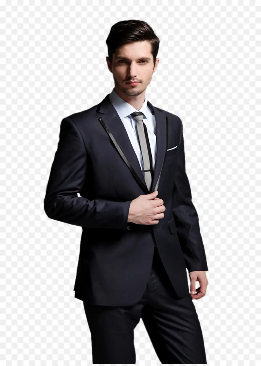 Homem De Terno Preto，Formal PNG