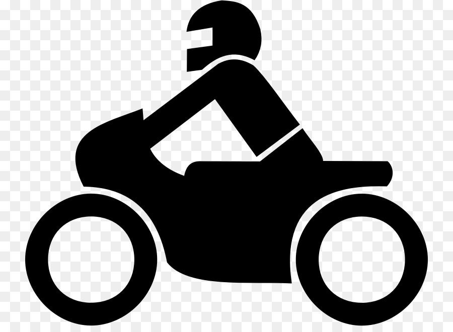 Motociclista，Bicicleta PNG