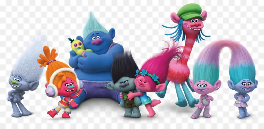 Trolls，Desenho Animado PNG