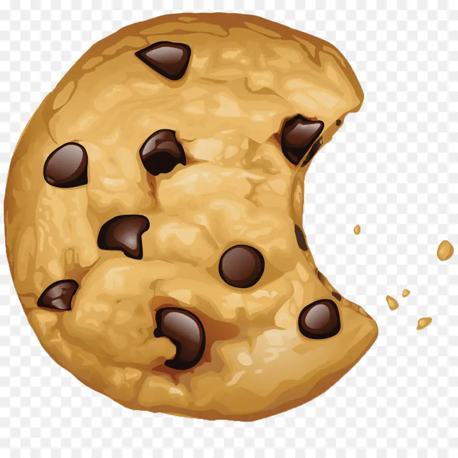 Chocolate Chip Cookie，Biscoitos PNG