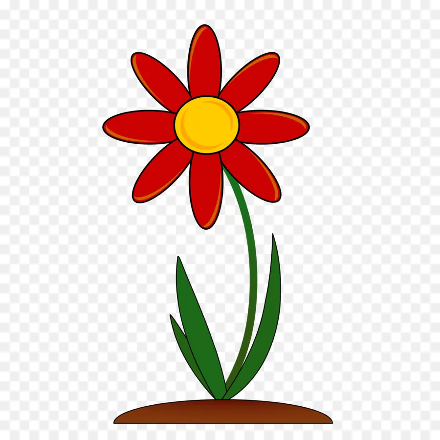 Flor Vermelha，Florescer PNG