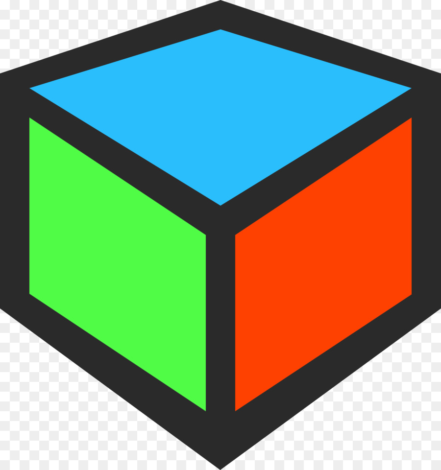 Cubo，3d PNG