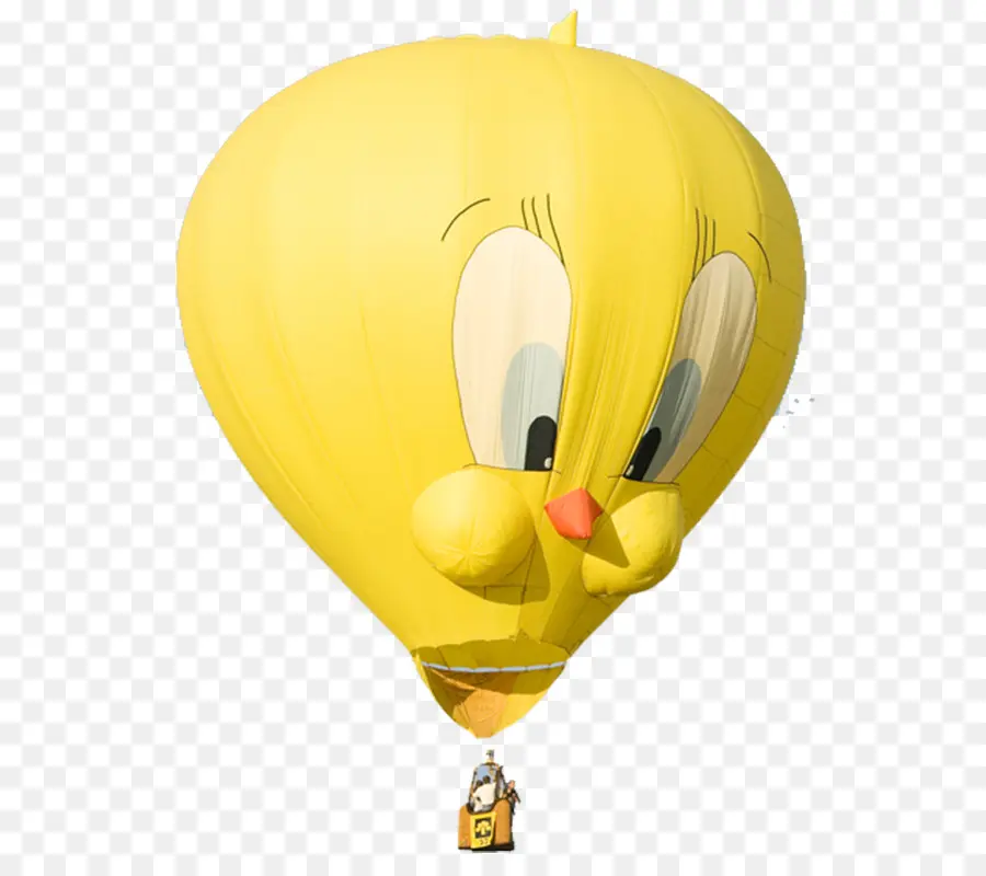 Balão Piu Piu，Amarelo PNG