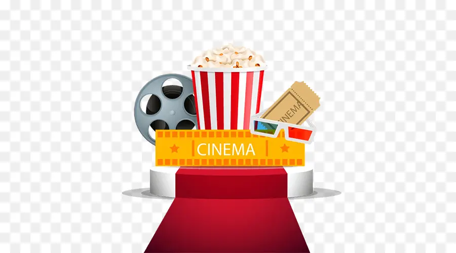 Cinema，Pipoca PNG