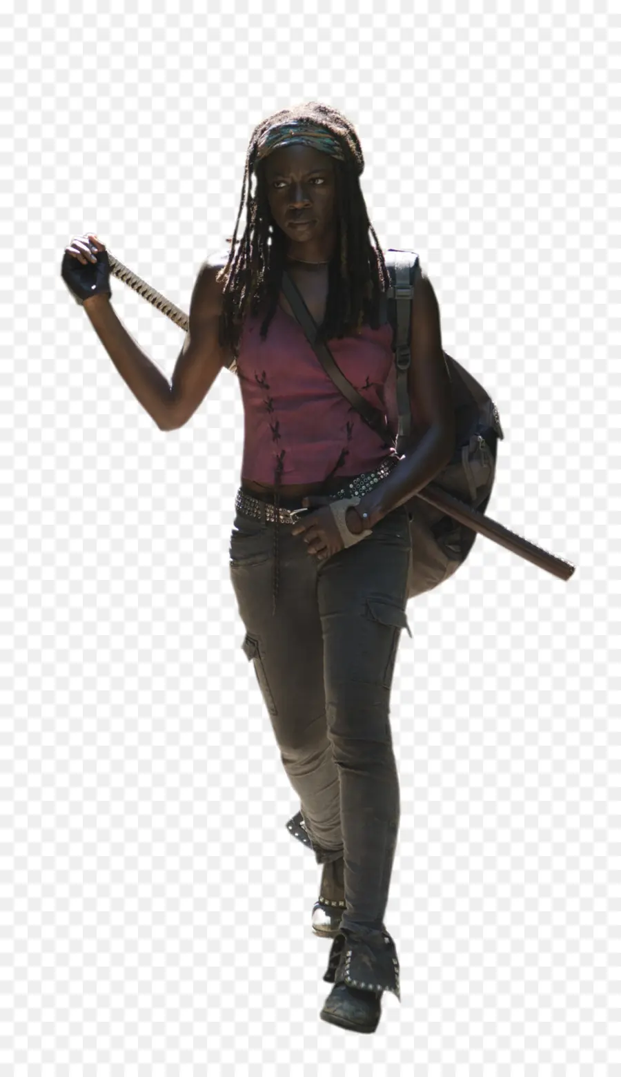 Walking Dead Michonne，Michonne PNG