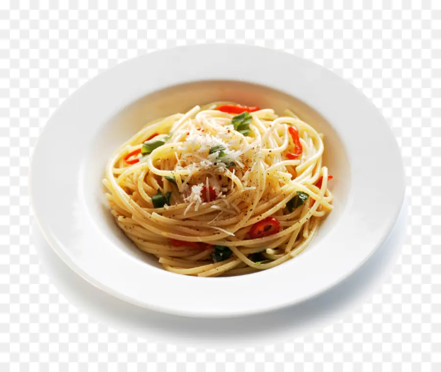 Cozinha Italiana，Esparguete Com Alho E óleo PNG