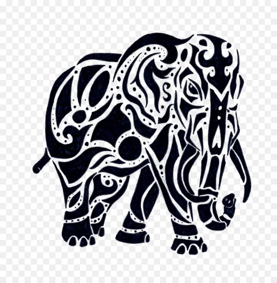 Elefante Negro，Elefante PNG