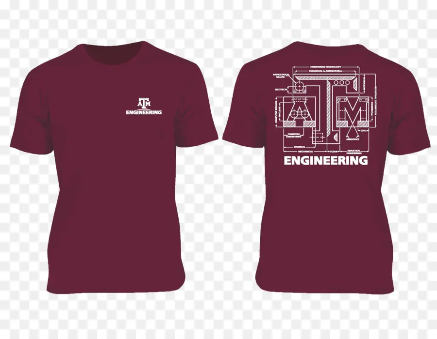 Camiseta Marrom，Engenharia PNG