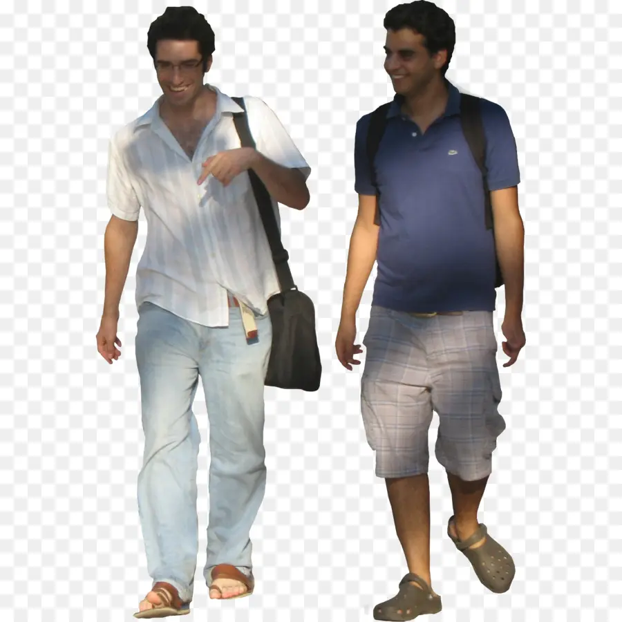 Dois Homens Caminhando，Amigos PNG