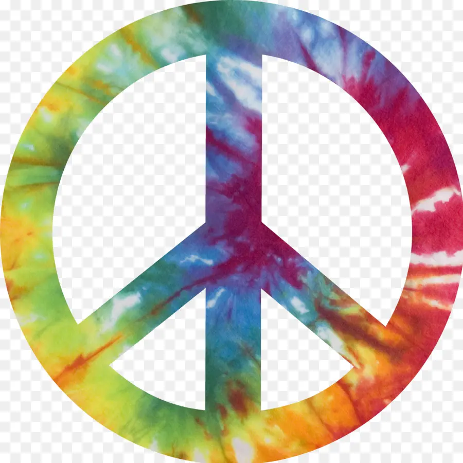 Símbolo Da Paz，Tie Dye PNG