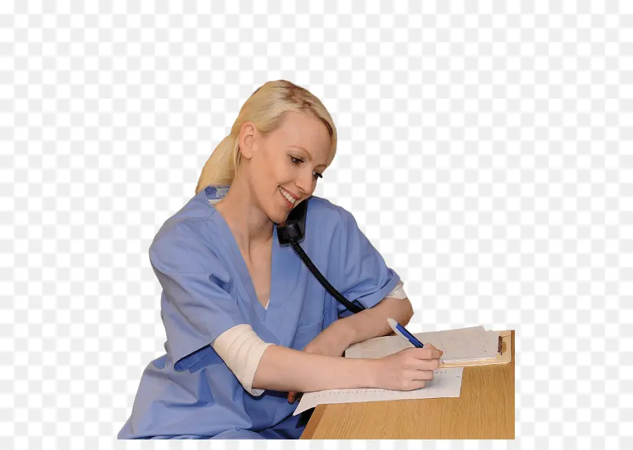 Enfermeira Escrevendo，Médico PNG