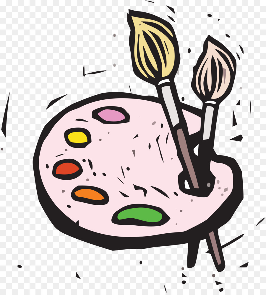 Paleta De Pintura，Paleta PNG