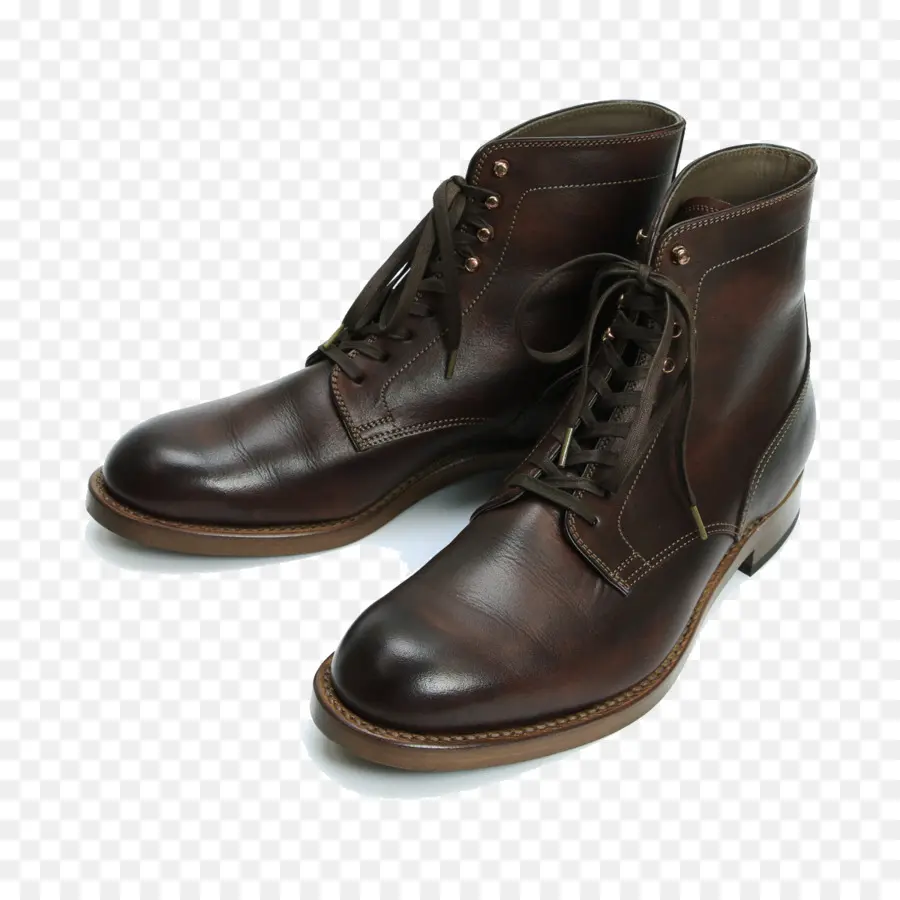 Botas De Couro Pretas，Sapato PNG