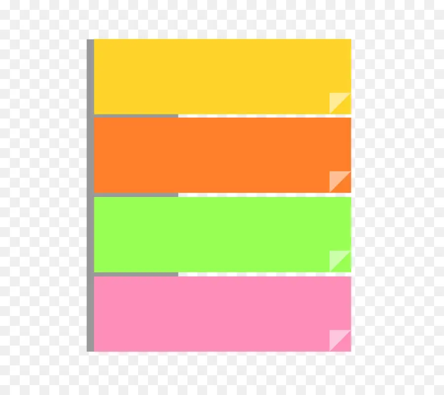 Postit Nota，Papel PNG