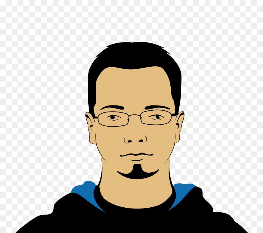 Homem De óculos，Retrato PNG