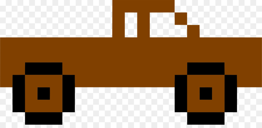 Caminhão Pixelado，Retrô PNG