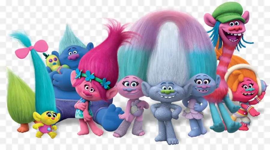 Trolls，Desenho Animado PNG