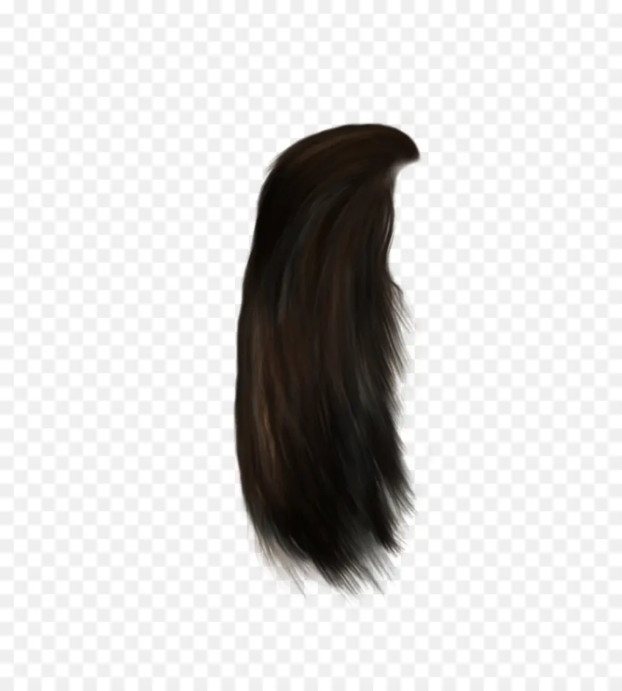 Cabelo Preto，Peruca PNG